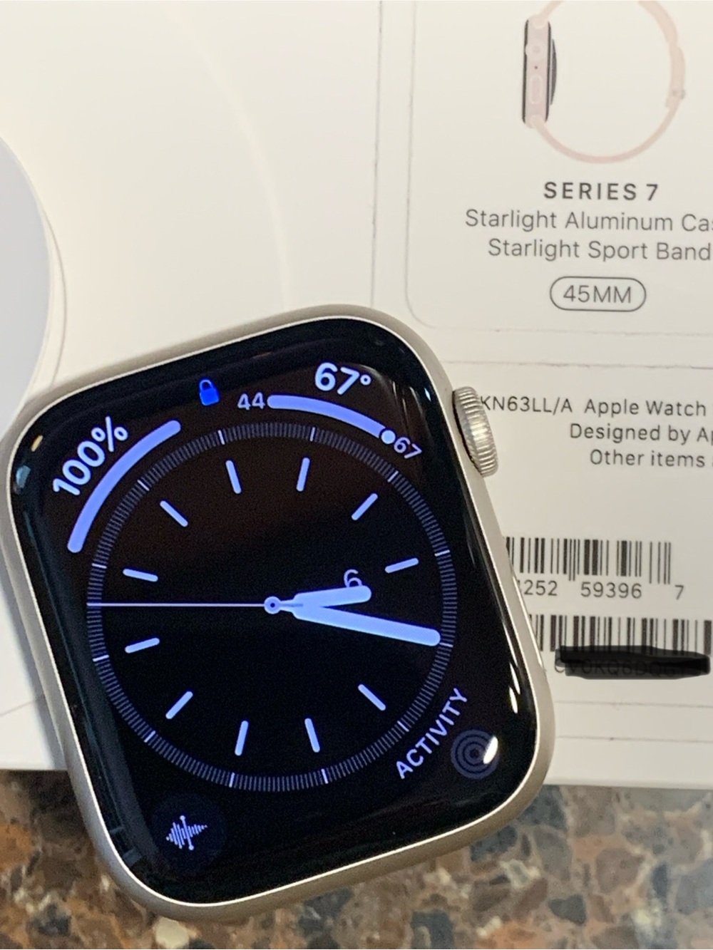 Apple Watch Series 7 Starlight 45MM